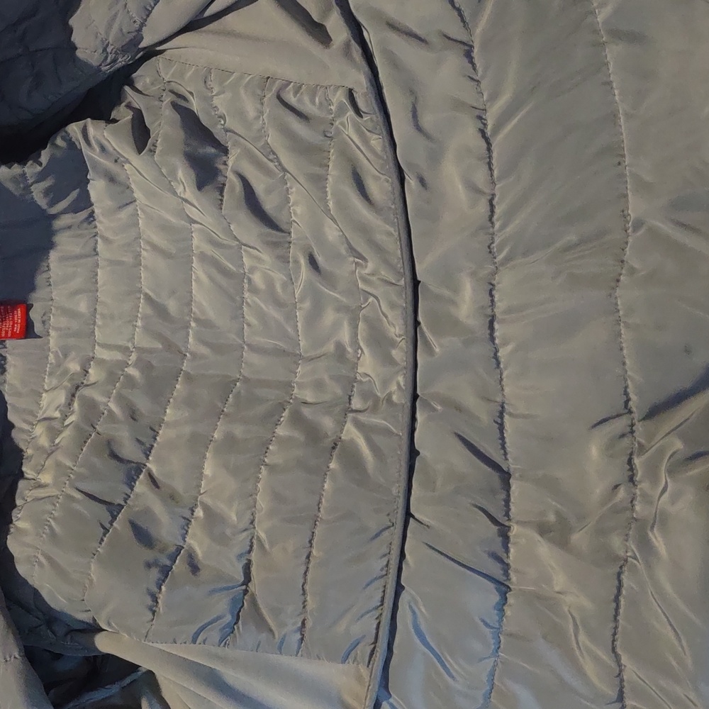 Gray Puffer Jacket - Picture 11 of 12